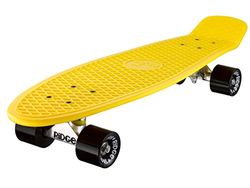 Ridge PB-27-Yellow-Black Skateboard, geel/zwart, 69 cm