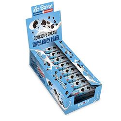 EAFIT LA BARRE PROTEINES VITAMINES - Cookies & cream - Présentoir de 24 barres - 49g - ULTRA gourmande et faible en sucres - RICHE en protéines et vitamines