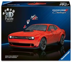 3D Puzzle Iconics: Dodge Chall. R/T Scat Pack Widebody: Eine wahre Ikone im 3D Puzzle Modellformat