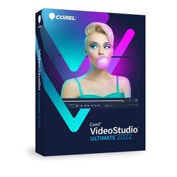 Corel VideoStudio 2022 Ultimate | Software de edición de video | 100 efectos premium, Grabador de pantalla, Grabador de DVD | Dispositivo Windows | 1 Año | Código [Mensajería]