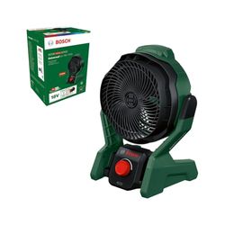 Bosch draagbare accuventilator UniversalFan 18V-1000 (zonder accu, 18 Volt System, voor DIY, camping en meer, luchtstroomvolume: 1000 m³/h, in kartonnen doos)
