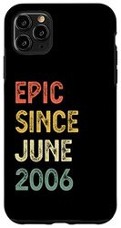 Custodia per iPhone 11 Pro Max Epic Since June 2007 17 Anni Compleanno Ragazzi Ragazze