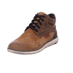 s.Oliver heren 15100 hoge sneakers, bruin bruin bruin, 41 EU