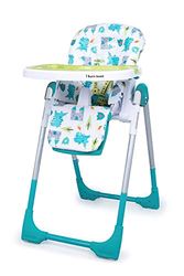 COSATTO Noodle 0+ kinderstoel - Compact, in hoogte verstelbaar, opvouwbaar, gemakkelijk schoon te maken, vanaf de geboorte tot 15 kg (Dragon Kingdom)