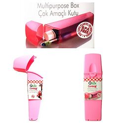Qlux 47326 Porte-brosses à dents et pâtes Qlux, Couleurs assorties