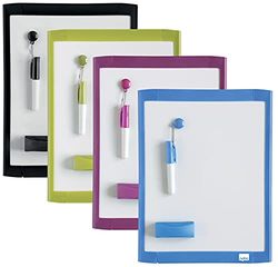 Nobo Mini Lavagna Magnetica Con Cornice Colorata, 216 X 280 mm, Colori Vari, 1903816
