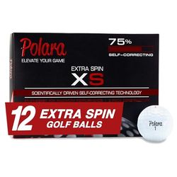 Polara Golf Lot de 12 x 3 balles de Golf Ultimate Straight XS Auto-correctrices