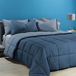 Caleffi - Modern dekbed 100% polyester eenkleurig Avio tweepersoonsbed