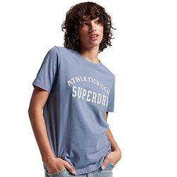 SUPERDRY Vintage Athletic tee W1010978A Tidal Blue 12 Mujer