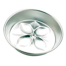 Piazza 294114 - Molde para horno (aluminio, 14 cm de diámetro, 3 cm de altura, 3 unidades)