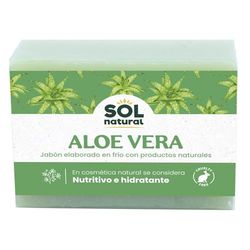 SOLNATURAL JABON DE Aloe Vera 100 g, Estándar, Único