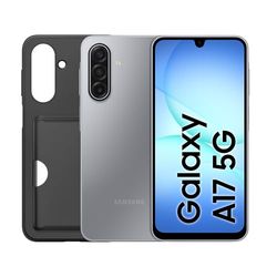 Samsung Galaxy A17 5G con Card Slot Cover, Smartphone con 3 anni di Garanzia del produttore, RAM 8GB, 256GB, Gray