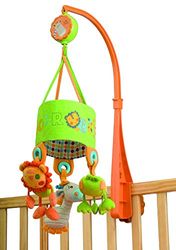 Jané muziekmobiel met knuffels, universeel voor wieg en box