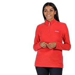 Regatta Sweetheart' Pile Symmetry Leggero A Mezza Cerniera, Fleece Donna, Red Sky, 14