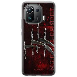ERT GROUP mobiel telefoonhoesje voor Xiaomi MI 11 PRO origineel en officieel erkend Horror patroon Nightmare of Elm Street 004 aangepast aan de vorm van de mobiele telefoon, hoesje is gemaakt van TPU