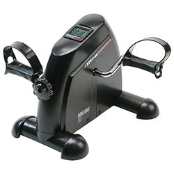 Ultrasport Mini Fiets 50 Zonder Handvat, arm en beentrainer, hometrainer, mini fiets, bewegingstrainer, LCD display met computerfunctie, Ideaal voor versterking, Max. Gebruikersgewicht tot 100 kg