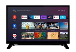 Toshiba 24WA2063DAZ 24 Inch TV/Android Smart TV (HD Ready, HDR, Google Play Store, Google Assistant, Triple Tuner, Bluetooth) [2023]