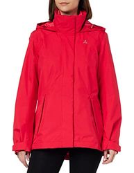 Schöffel 3in1 Jacket Partinello L Chaqueta, Mujer, Rojo, 34