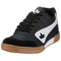 Lico Emilio 160017, unisex - sneakers voor volwassenen, zwart, (zwart-wit)