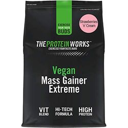 Gainer Vegano Extreme | Crema Alla Vaniglia | Proteine In Polvere Ipercaloriche