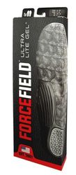 Forcefield Ultra Lite Mousse Mémoire – Soutien doux de la voûte, talon profond, confort quotidien – Antimicrobien et faible friction – Taille UK 9-10.