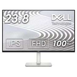 Dell S2425H 24 Inch Full HD (1920x1080) Monitor, 100Hz, IPS, 4ms, 99% sRGB, Built-in Speakers, Ultrathin Bezel, 2x HDMI, 3 Year Warranty, White