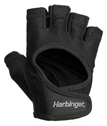 Harbinger unisex power tyngdlyftningshandskar Svart L