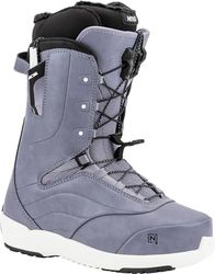 Nitro Crown TLS Leichter Snowboardboot mit Schnellschnürsystem Allround Freestyle Freeride Softboot Bottes de Snowboard pour Femmes, Lilas, 26