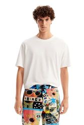 Desigual Herr Bañador_Gregal Board Shorts, Materialfinish, M