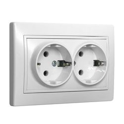Portalámparas unidireccional blanco, diseño minimalista, ideal para iluminación focal en hogares y oficinas.