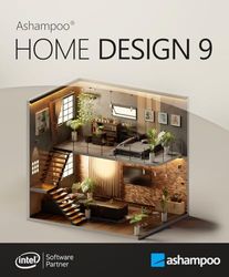 Ashampoo Home Design 9 - Diseñe, amplíe y amueble con el planificador de casas en 3D | 1 Dispositivo | 1 Usuario | Código de activación PC enviado por email