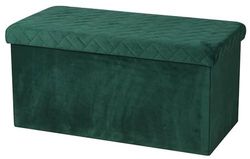 KUBUS "VELOURS" GAMMA PLOOIBAAR VERT EMERAUDE 76X37,5X37,5CM