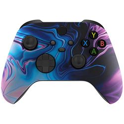 eXtremeRate Replacement Shell for Xbox Series X & S Controller - Unleash Your Style - Origin of Chaos Custom Acessories Front Housing Cover for Xbox Core Controller Wireless [Control NOT Included]