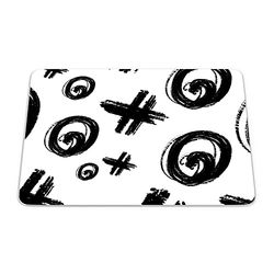 Bonamaison, Rectangle Pop Art Digital Printed Mouse Pad, Non-Slip Base, for Office and Home, Size: 22 x 18 cm
