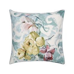Funda de Almohada Estampada en percal de algodón, Tapestry Flower, 65x65 cm, Designers Guild