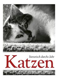 Chats - littéraire à travers l'année 2024: calendrier hebdomadaire