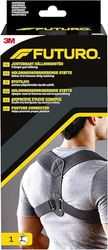 FUTURO Posture Corrector, Adjustable (71.1 - 121.9 cm) – Helps Provide Support to the Upper Back and Promote Proper Posture, Breathable, Fits Men & Women