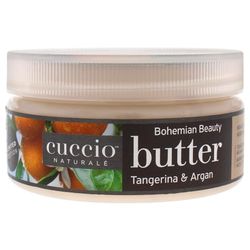 Cuccio Naturale Butter Blends - Ultra-Moisturizing, Renewing, Smoothing Scented Body Cream - Deep Hydration For Dry Skin Repair - Made With Natural Ingredients - Tangerina And Argan - 8 Oz