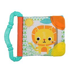 Bright Starts Libro juguete con mordedores, Multicolor, 1 Unidad (Paquete de 1)