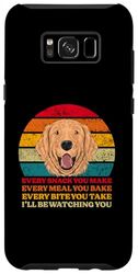 Carcasa para Galaxy S8+ Cada bocadillo que haces cada comida que horneas Golden Retriever