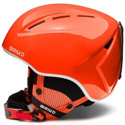 Briko Kodiakino 2.0 Helmet, Juventud Unisex, Brillante Orange Flame, S