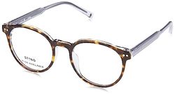 Sting Uniseks bril voor volwassenen, Shiny Havana Top+Glas, 50
