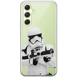 ERT GROUP mobile phone case for Samsung A54 5G original and officially Licensed Star Wars pattern Stormtrooper 007 optimally adapted to the shape of the mobile phone, partially transparent