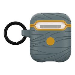 Otterbox Funda para Auriculares LifeProof, AirPods (1.ª gen/ 2.ª gen),Resistente a Golpes,Caídas,Ultra Fina,Protege contra Arañazos,Rasguños,Incluye Mosquetón,Fabricada de modo Sostenible,Gris Oscuro