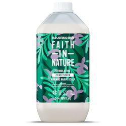 Faith In Nature Natural Rosemary Conditioner, Stimulating for Normal Hair & Scalp, Vegan & Cruelty Free, No SLS, Silicones or Parabens, 5L Refill Pack