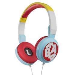 FABA - Dundun HPW40002 Wired Headphones, Multicoloured, Children 3-10 Years