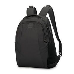 Pacsafe Metrosafe LS350 Anti-Theft 15L Backpack Mochila Tipo Casual, 42 cm, 15 Liters, Negro (Black 100)