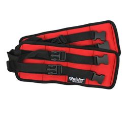 Kiefer 811400 – 10 Caviglia/Polso Pesi (Coppia), Red