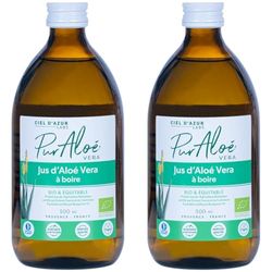 PUR'ALOE Jus à Boire 500 ml (Lot de 2)