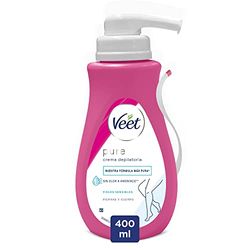 Veet Depilatory Cream Sensitive Skin Dispenser 400 ml